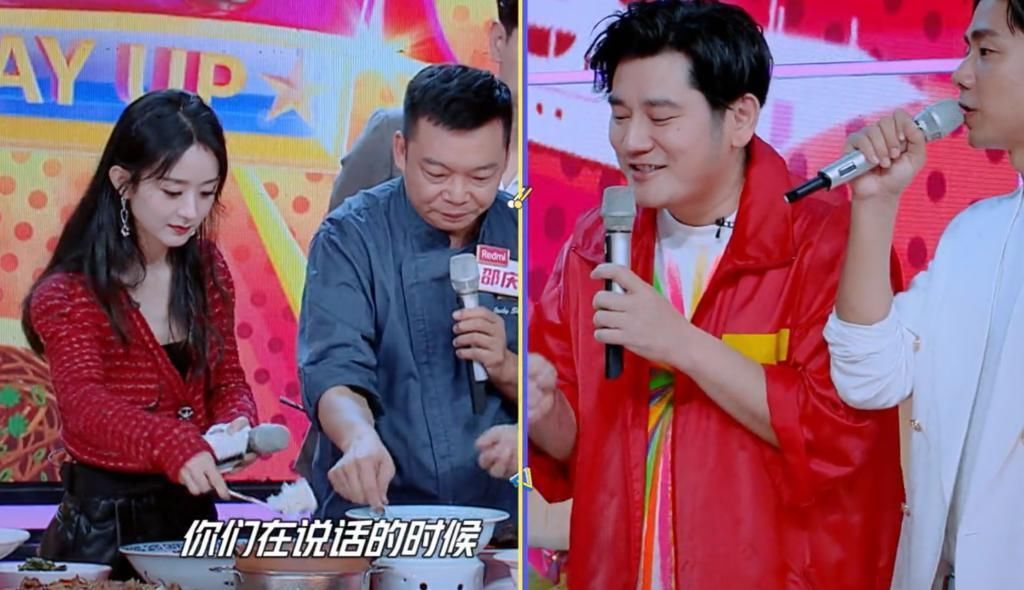 白米饭 赵丽颖用白米饭拌海参,本以为她自己吃,谁注意她一转身给了谁