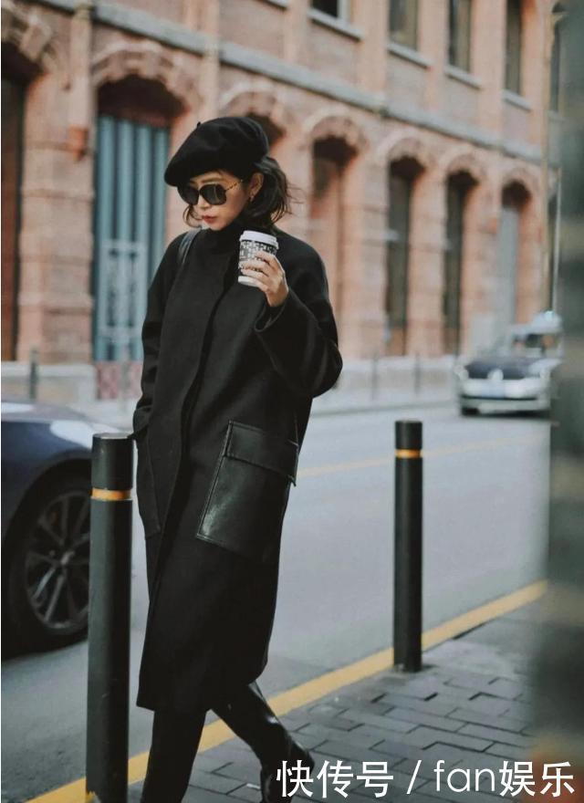 温柔|时尚博主三木真会穿,秋冬温柔慵懒的大衣新穿法,精致优雅还高级