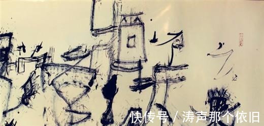 作品!河北70岁“画圣”作品无人能懂,称只有天知道!