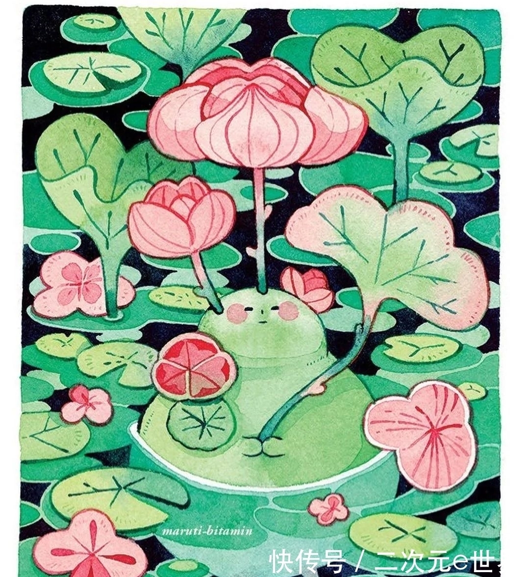 bitamin!每日插画 8年,从画渣到大神,不努力你永远不知道自己有多优秀