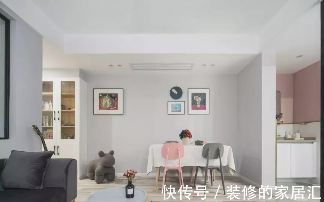 惬意|53平的北欧风小户型公寓,简单的色彩营造出清新感,轻松惬意!