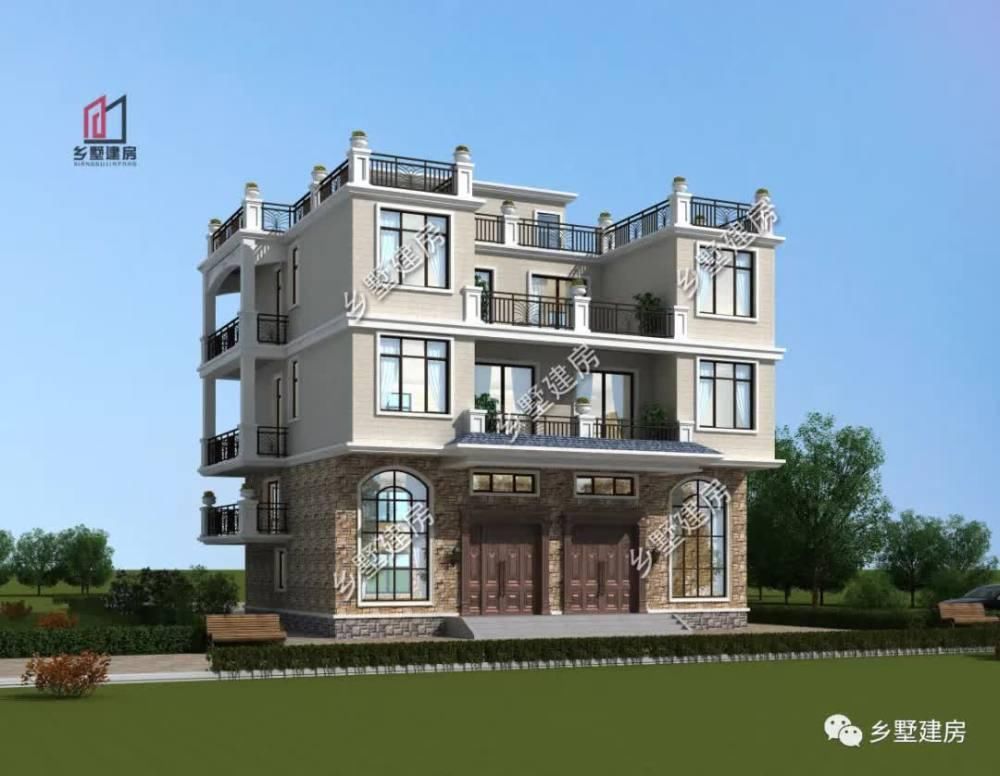 建好|占地140平也能建好双拼,既能互相照顾又能有足够的私人空间