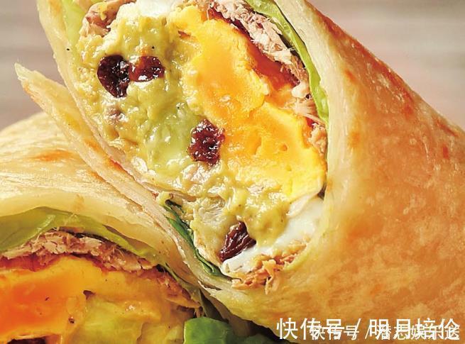 果酱|连十分钟都用不了的早餐饼,口感丰富,解馋又好吃,懒人必备