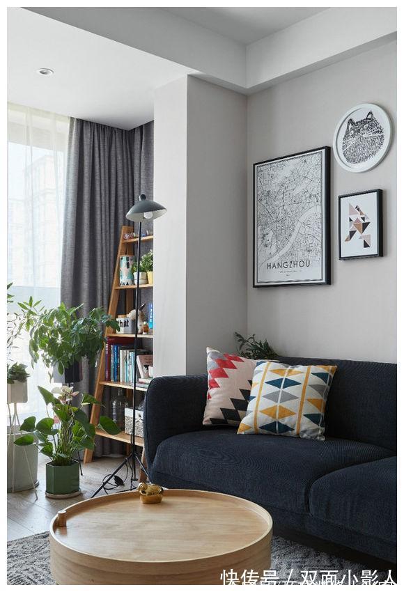 打通|98平北欧风乔迁入住，3室2厅打通了2个阳台，空间大了2倍还亮堂堂