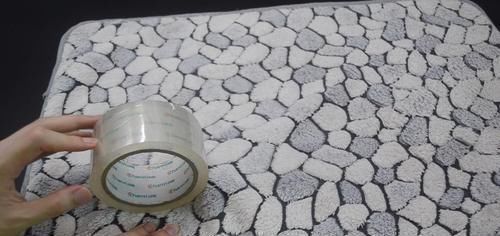 无论地垫多脏多旧,立马学会这窍门,污渍灰尘自动脱落,太实用了