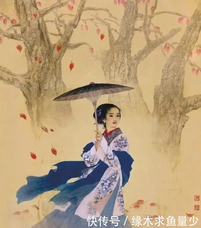 赵国|“描绘精细,色彩清雅…”丨赵国经、王美芳·仕女欣赏