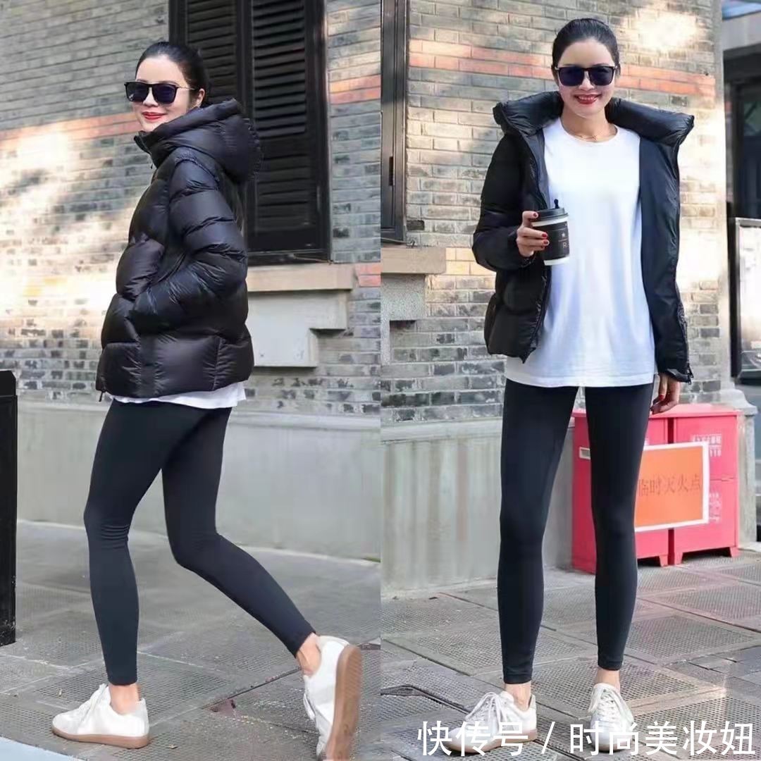 时尚博主|这才是中年“羽绒服”该有的穿搭,保暖藏肉显气质,50岁该学学