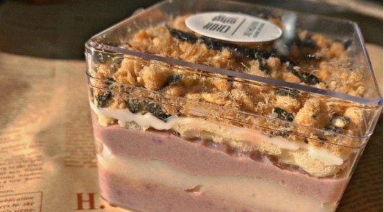 成本低用料少, 芋泥盒子不愧是火了一年的网红甜品, 味道就是好!