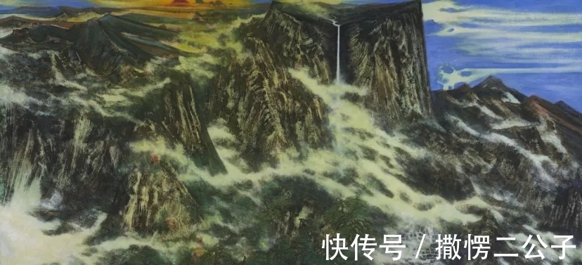 山水画@幽深凝重|孙宏涛彩墨山水画