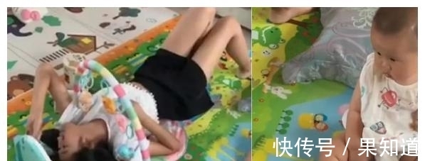 奶瓶|小姨带娃“鸠占鹊巢”,娃一脸生无可恋,萌娃内心:我太难了!