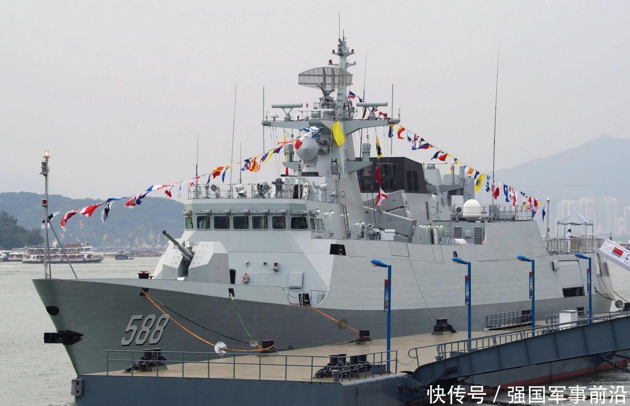 72艘战舰建造完毕，中国海军防御全面升级!056护卫舰为何受欢迎