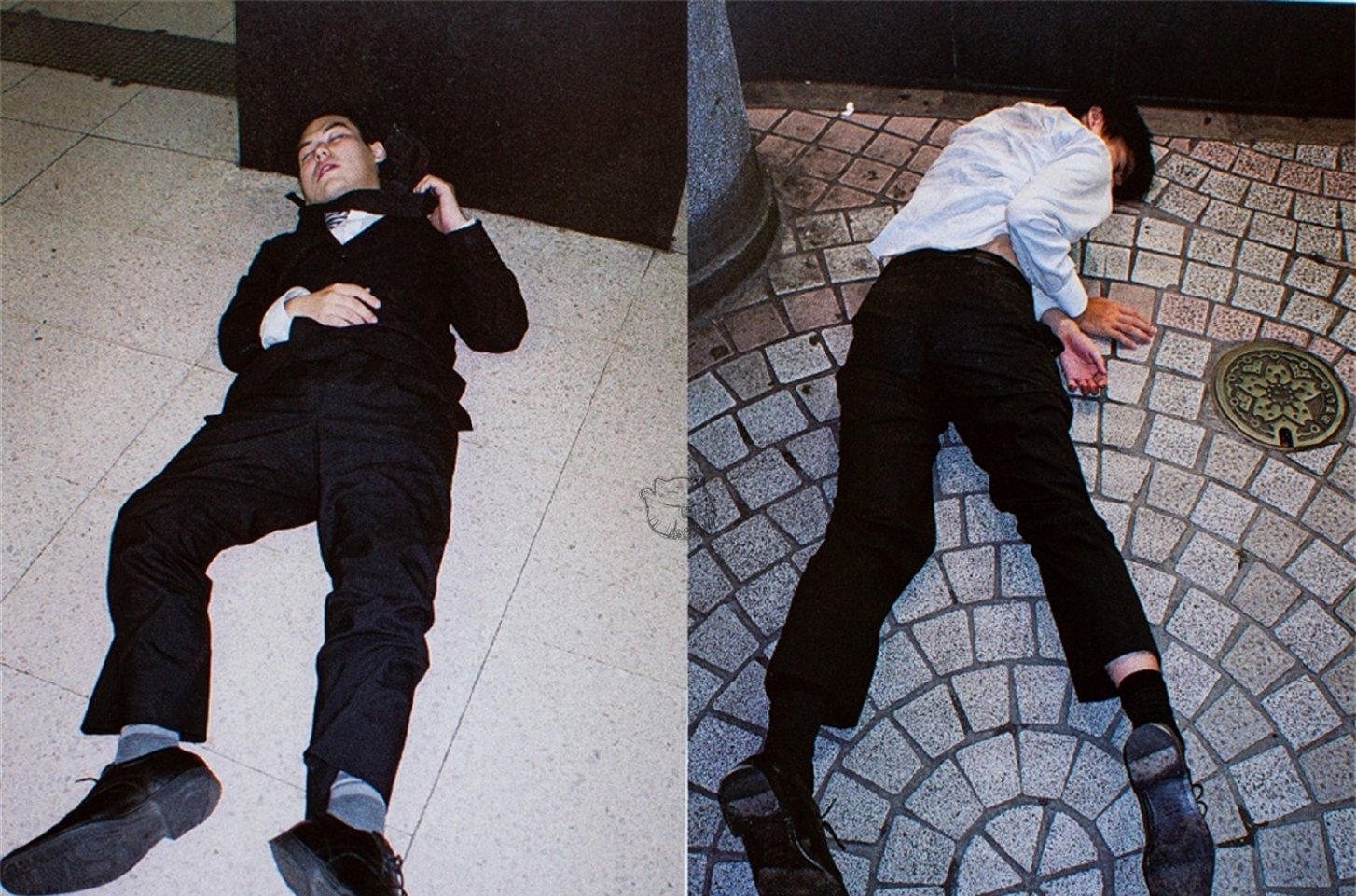 |既心酸又搞笑,网友分享的东京街头宿醉照片一览