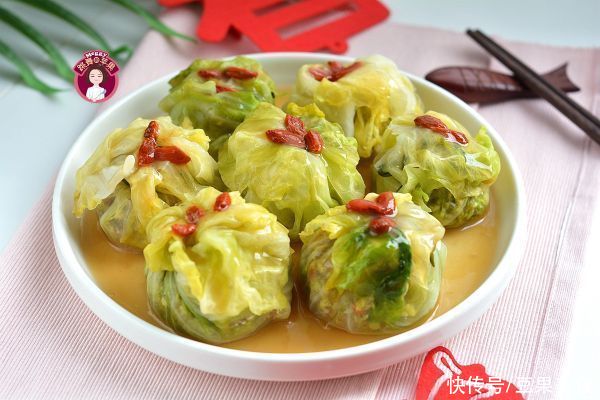 #福气年夜菜#翡翠福袋