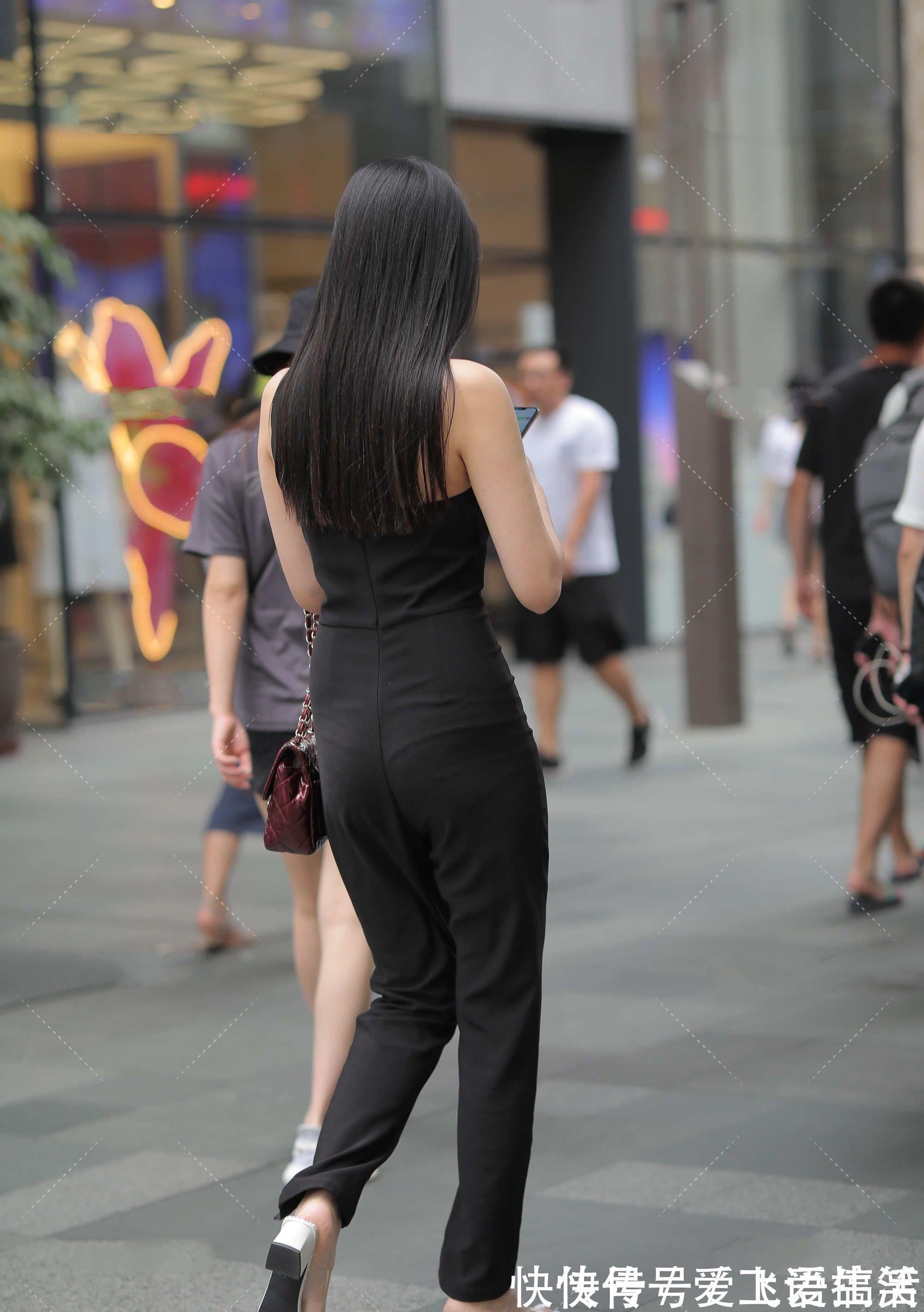 套装|黑色斜肩套装,时尚大气,尽显高贵冷艳的气质