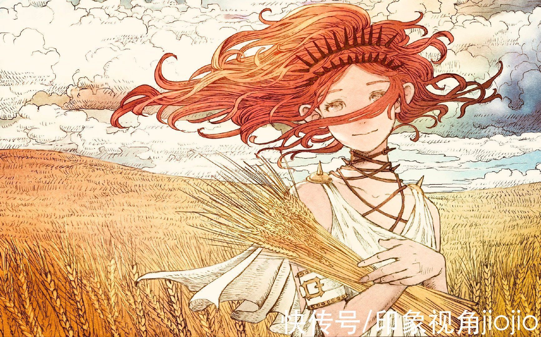 插画#童话风宝藏少女战士插画,熟悉的角色更加梦幻甜美