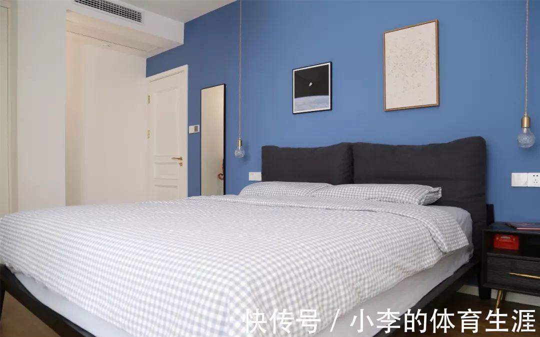 墙面|115平的现代北欧风三居室,轻松而又闲适的小窝