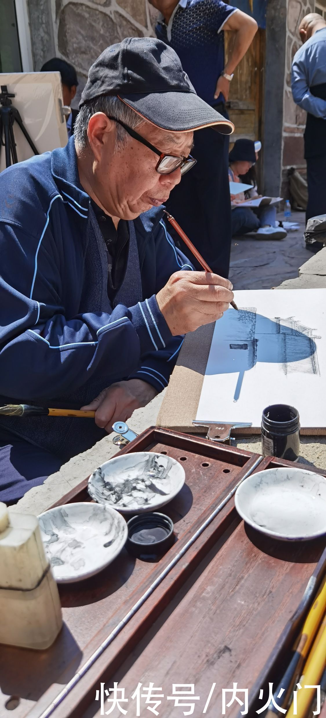 太行山|河南省花鸟画研究会走进太行山采风写生活动