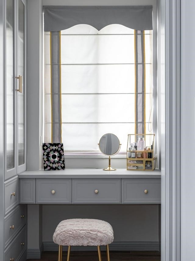 全屋|她真的很明智，新家选择美式与轻奢结合，室内简洁优雅，太喜欢了！