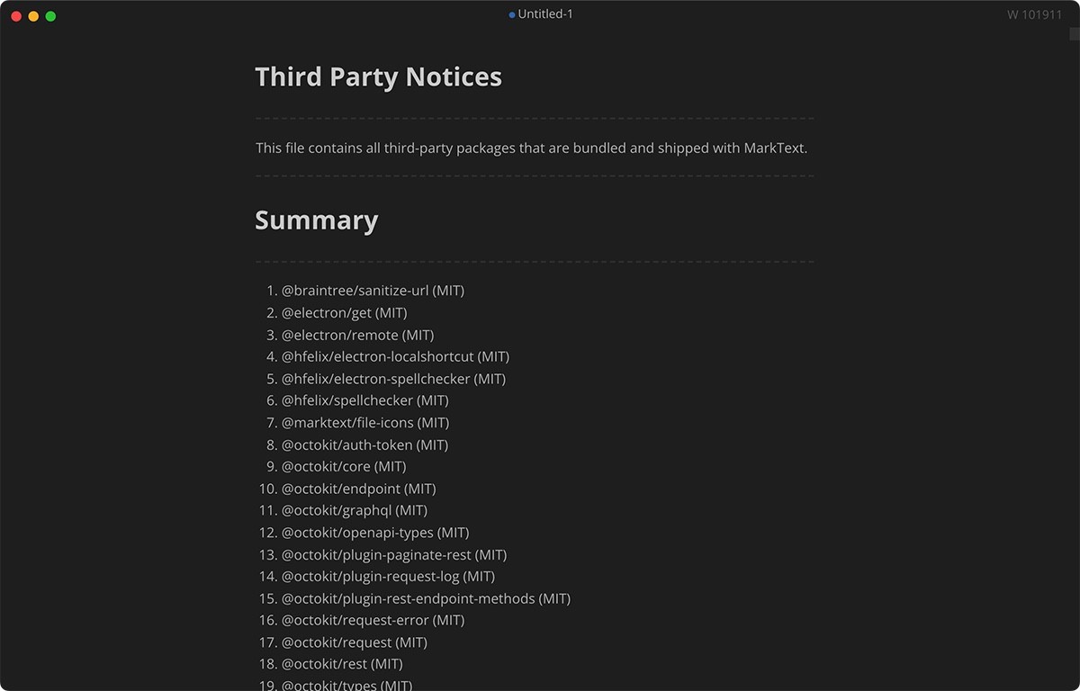 MarkText for Mac v0.17.1 Markdown写作编辑-下载否