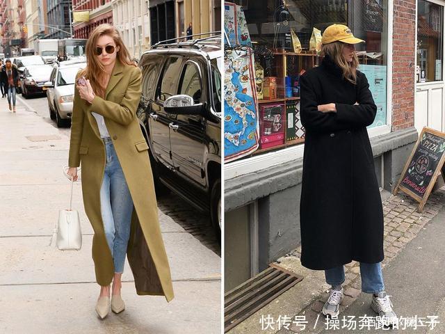 风格关键词|大衣别搭配阔腿裤了,教你14套“显瘦穿搭”,照着穿时髦又高级