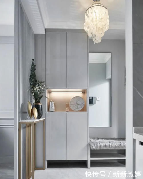 鞋柜|14套入户玄关装修设计,随便选一套照着装,效果好家人都喜欢!