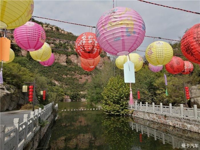 清凉之地龙岩寺，不经意间的偶遇，苍岩山下溪水潺