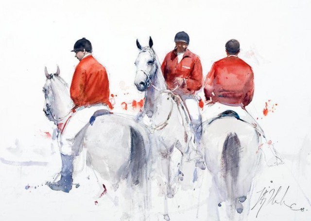 艺术家@雾里看花,澳大利亚水彩艺术家科维奇的作品,很是美!