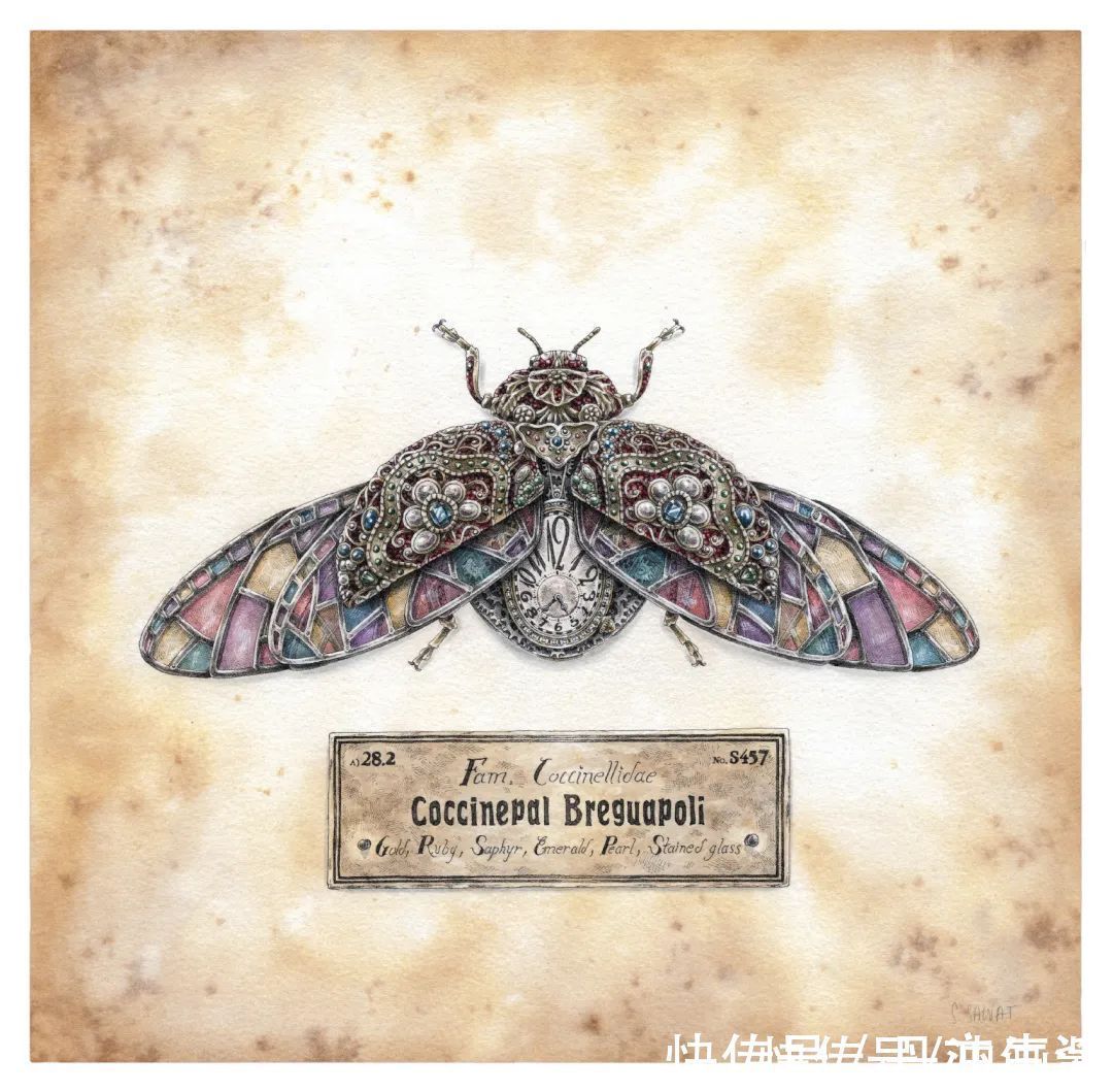 艺术家@90后画家用针管笔绘画,一幅画耗时数百小时,精致极了