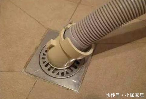 洗衣机|把洗衣机排水管插进地漏,做法真笨!看看聪明人的做法,这才高级