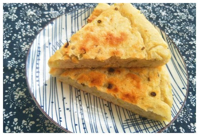 教你做懒人发面饼,不用揉面,外酥里嫩,真香