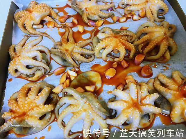 烧烤|墨鱼营养高，做成酱烤墨鱼，香味浓郁，全家都爱吃