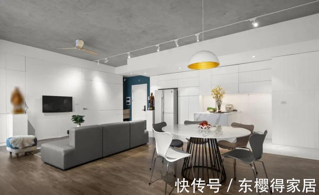 厨房|客厅和次卧打通,改卫生间为厨房,原户型太奇葩,改完个个都夸赞