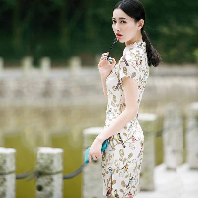 旗袍裙|改良旗袍连衣裙能展现你凹凸有致的身材,承传中华传统文化