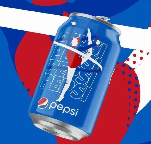 联名|百事可乐联名人民日报包装设计开启“热爱”模式