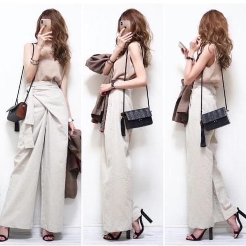 阔腿裤要怎么穿才好看？小姐姐教你穿出气质感，显高又显瘦