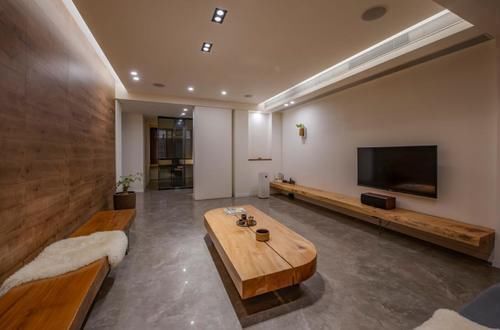 空间|日子过久了,才知道简约最实用,全屋铺地砖,既干净又好打理