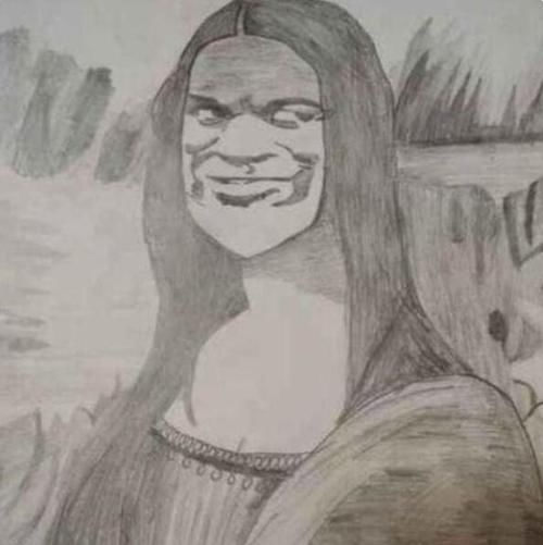 文化课$当美术生懒癌犯了,画风逐渐“翻车”,灵魂画手是魔鬼还是秀儿?