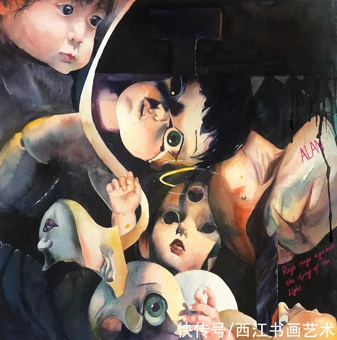 广州美术学院！2021 广州美术学院小幅水彩画展作品选