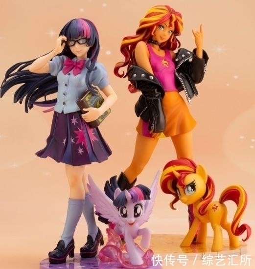 小马驹们|官方真会玩,推出初音未来款彩虹小马手办,这下谁顶得住呢