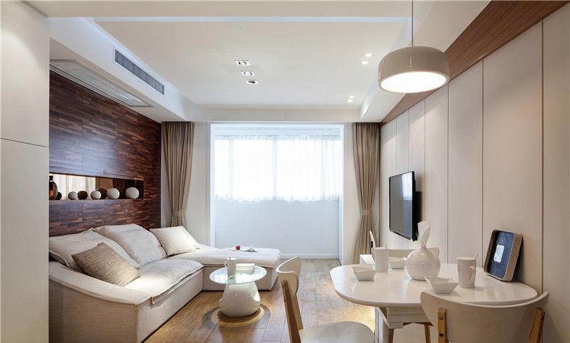 舒适|女儿买给父母的简约风一居,清新舒适又优雅,客餐厅真迷人,喜欢