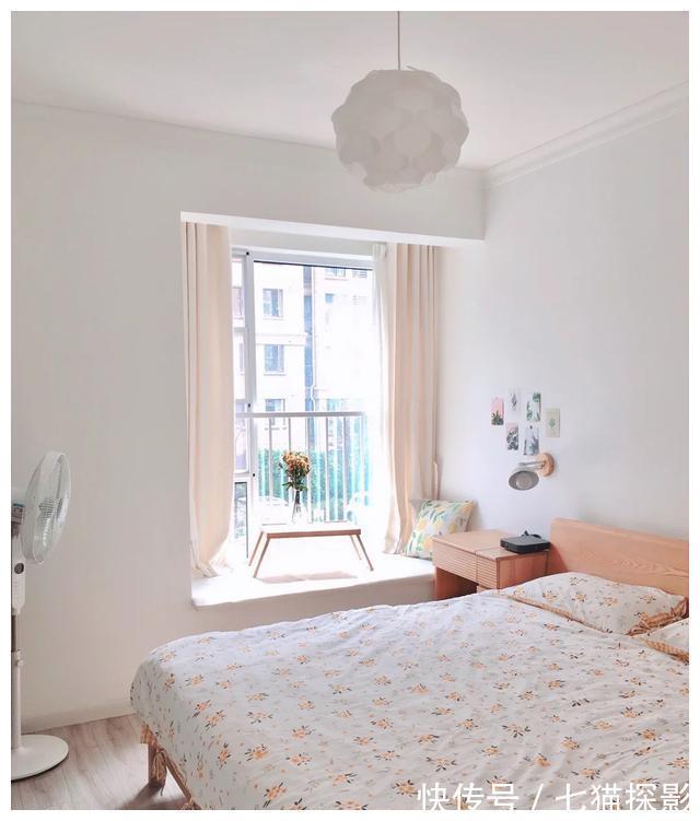 白墙|她家全屋大白墙,不做任何造型,即便已经入住四年,依然整洁温馨