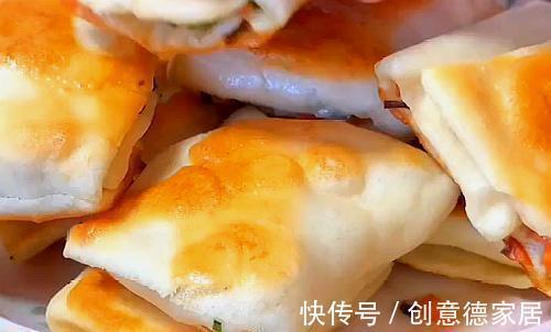 烙饼|我家面粉从不蒸馒头,学会新做法,香脆松软,3天一袋面不够吃!