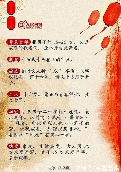 宋美龄！过完年你多大了？看古人怎么称呼年龄