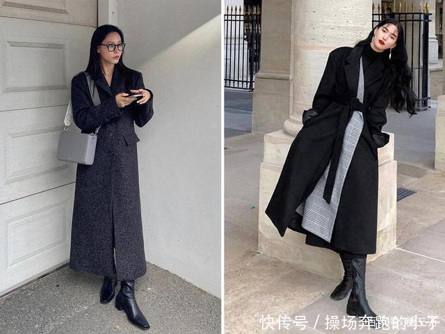 风格关键词|大衣别搭配阔腿裤了,教你14套“显瘦穿搭”,照着穿时髦又高级