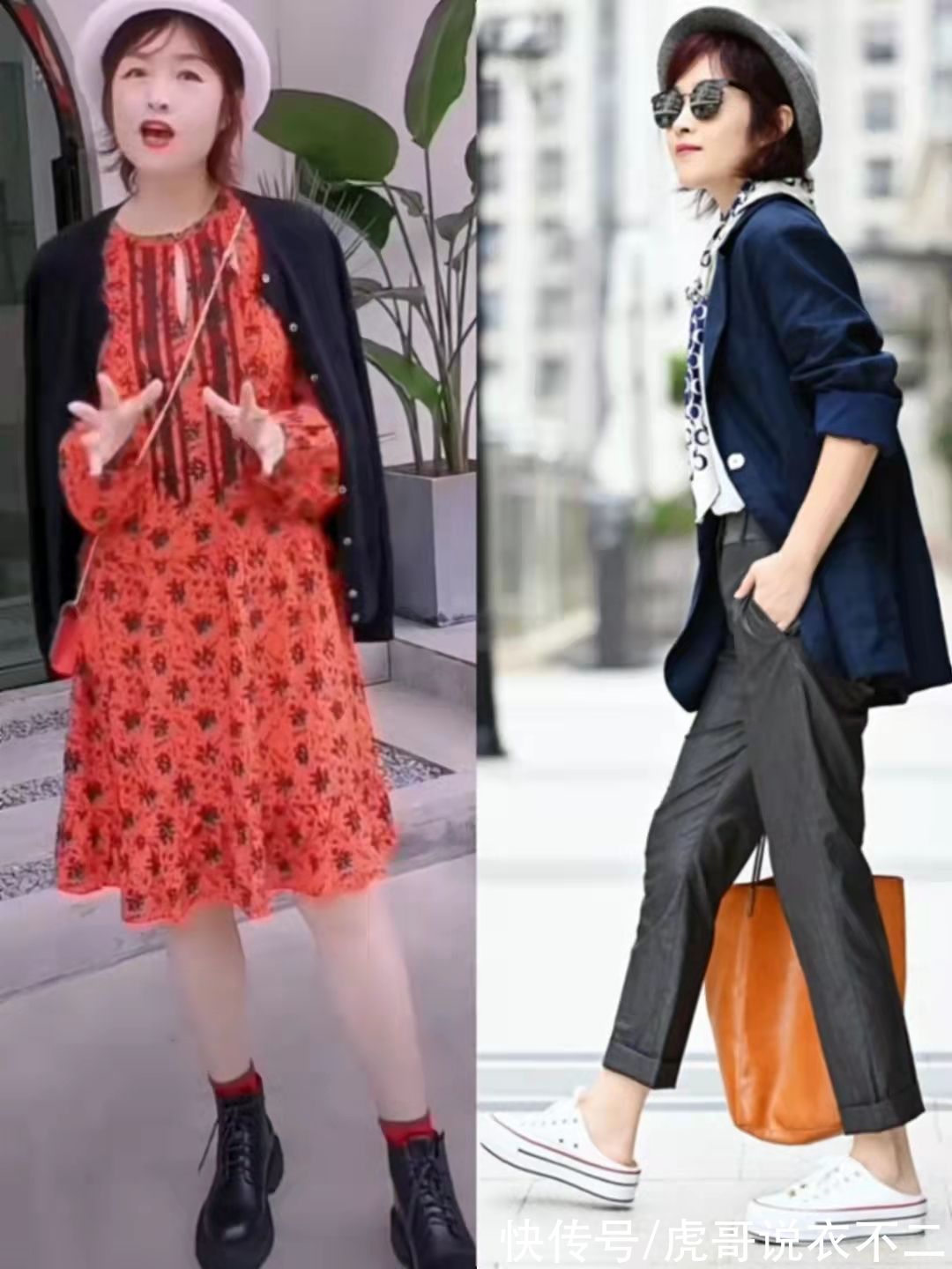 牛仔裤|“奶奶辈”少穿“卫衣+牛仔裤”，秋季这样搭，轻松穿出优雅范