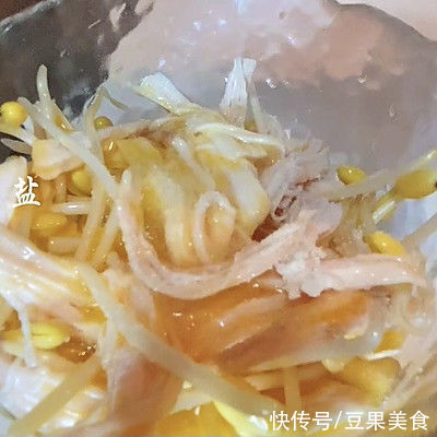 #我心中的冬日限定#鸡肉豆芽早餐
