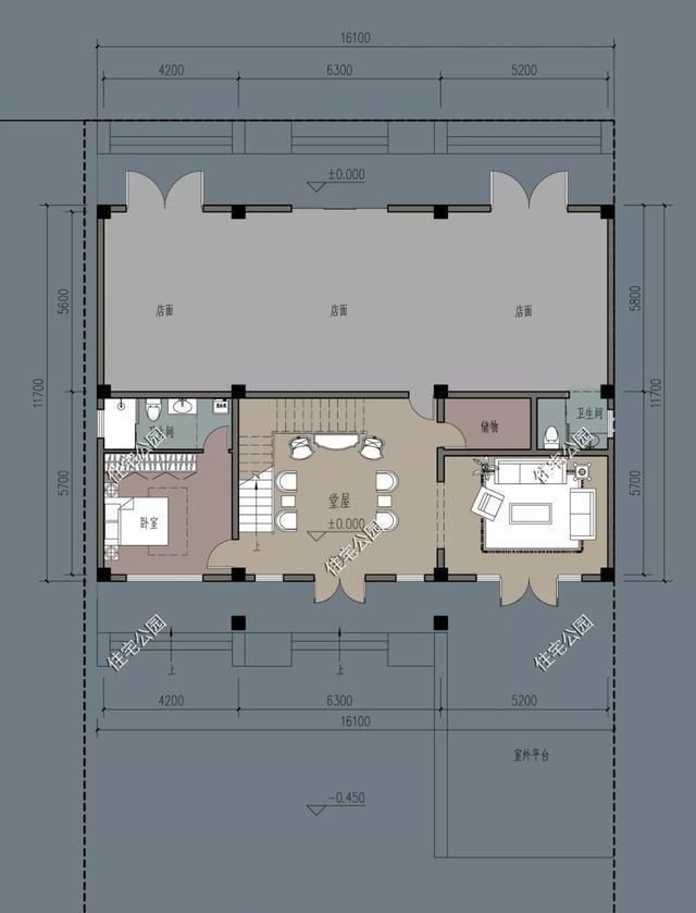 建筑面积|农村没有堂屋的房子不是好房子,20套户型分享,总有一套看上眼
