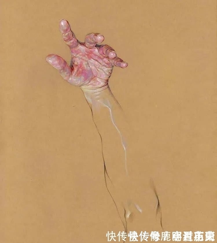 脚部&他只画手和脚,作品“肉感”十足,似乎让人能感觉到温度