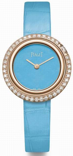 腕间一片冰蓝,低眸即是假日