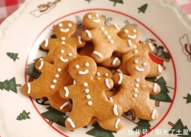 圣诞节手把手教你做有意思的姜饼小人,真的有传统手工的味道